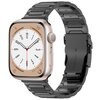 Titan H-Typ Gliederarmband - Schwarz - Geeignet f&uuml;r Apple Watch 38mm / 40mm / 41mm / 42mm