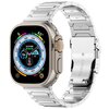 Titan H-Typ Gliederarmband - Silber - Geeignet f&uuml;r Apple Watch 44mm / 45mm / 46mm / 49mm