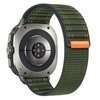Nylon Wave Armband - Gr&uuml;n - Samsung Galaxy Watch Ultra 47mm