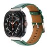 Premium-Lederarmband - Gr&uuml;n - Samsung Galaxy Watch Ultra Armb&auml;nder - 47mm