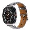 Premium-Lederarmband - Grau - Samsung Galaxy Watch Ultra Armb&auml;nder - 47mm