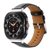Premium-Lederarmband - Schwarz - Samsung Galaxy Watch Ultra Armb&auml;nder - 47mm