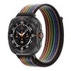 Nylon Loop Armband - Mehrfarbig dunkel - Samsung Galaxy Watch Ultra 47mm