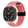 Geflochtenes Armband mit D-Schlie&szlig;e - Pink - Samsung Galaxy Watch Ultra 47mm