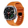 Wave Silikonarmband - Orange - Samsung Galaxy Watch Ultra 47mm