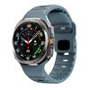 Wave Silikonarmband - Grau-Blau - Samsung Galaxy Watch Ultra 47mm