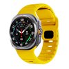 Wave Silikonarmband - Gelb - Samsung Galaxy Watch Ultra 47mm