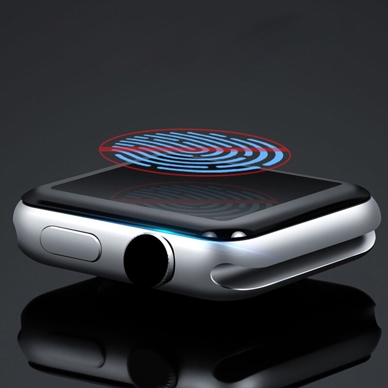 Displayschutzfolie 38mm - Full Cover - Geeignet f&uuml;r Apple Watch 38mm