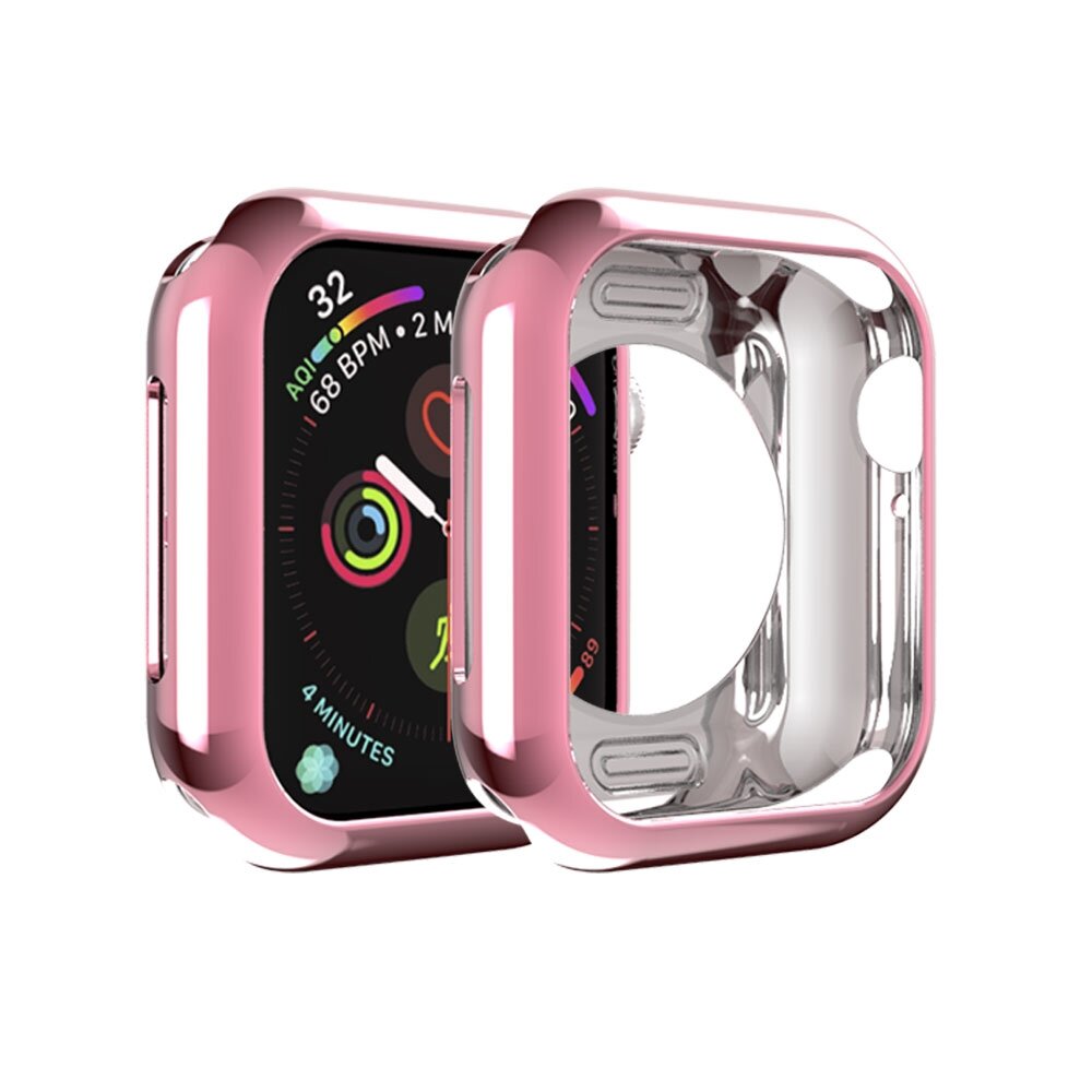 Silikonh&uuml;lle 44mm - Rosa - Geeignet f&uuml;r Apple Watch 44mm