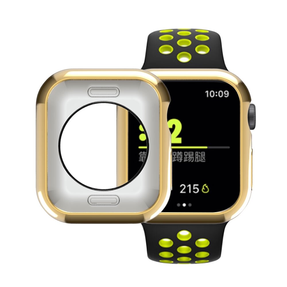 Silikonh&uuml;lle 44mm - Gold - Geeignet f&uuml;r Apple Watch 44mm