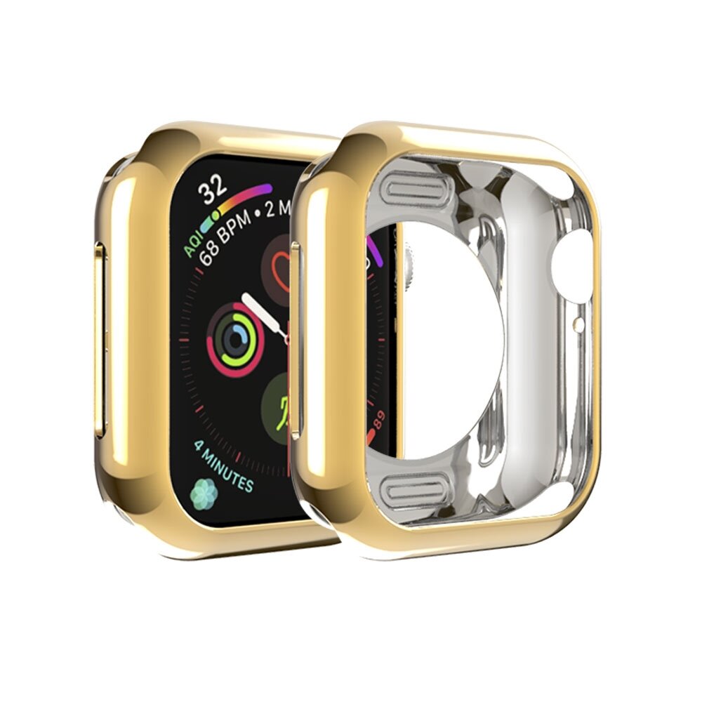 Silikonh&uuml;lle 44mm - Gold - Geeignet f&uuml;r Apple Watch 44mm