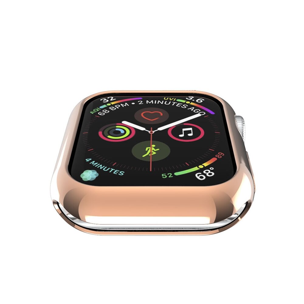 Silikonh&uuml;lle 44mm - Ros&eacute;gold - Geeignet f&uuml;r Apple Watch 44mm