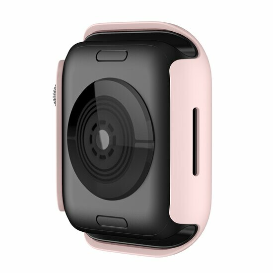Apple Watch 45mm Hartschalengeh&auml;use (offene Vorderseite) - Pink - Geeignet f&uuml;r Apple Watch 45mm
