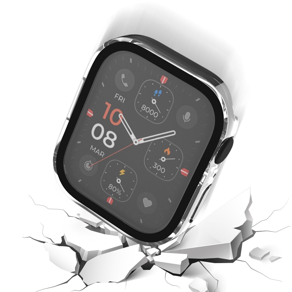 Hartschalengeh&auml;use 45mm - Transparent - Geeignet f&uuml;r Apple Watch 45mm