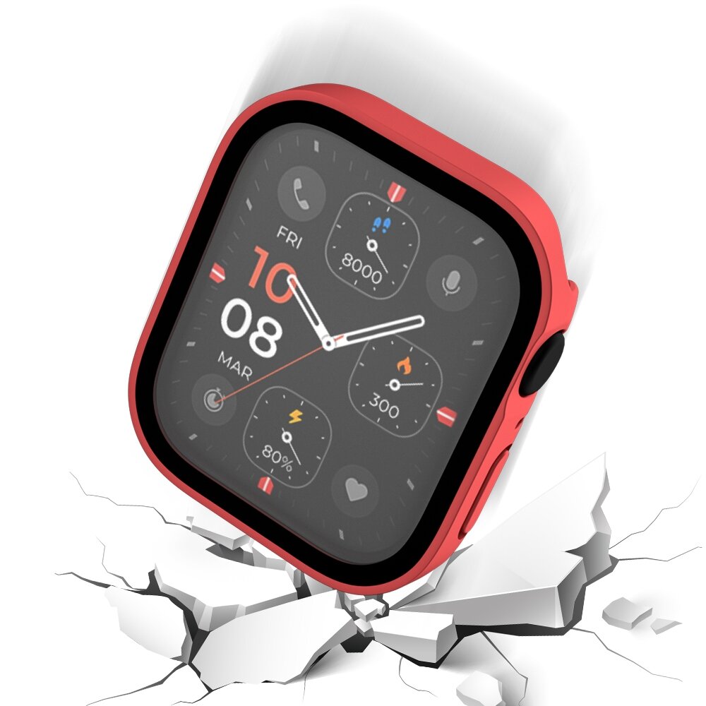 Hartschalengeh&auml;use 45mm - Rot - Geeignet f&uuml;r Apple Watch 45mm