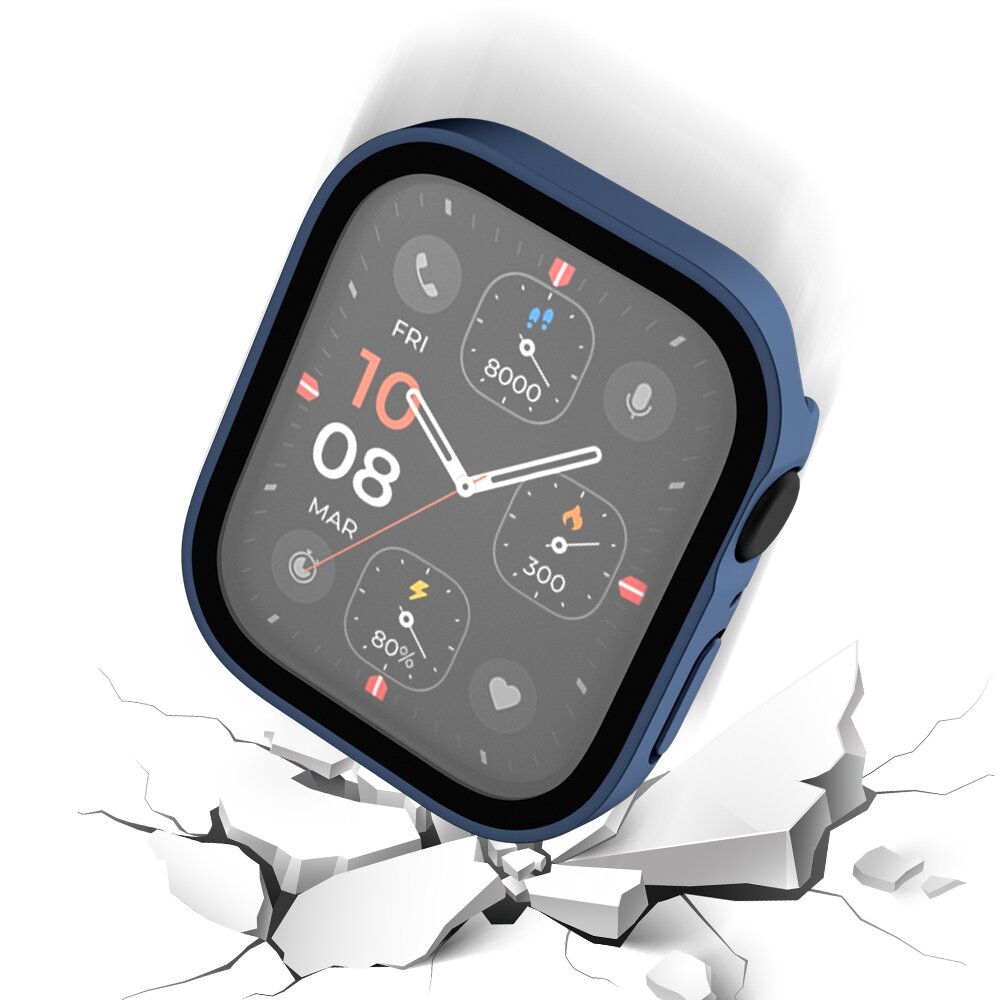 Hartschalengeh&auml;use 45mm - Dunkelblau - Geeignet f&uuml;r Apple Watch 45mm