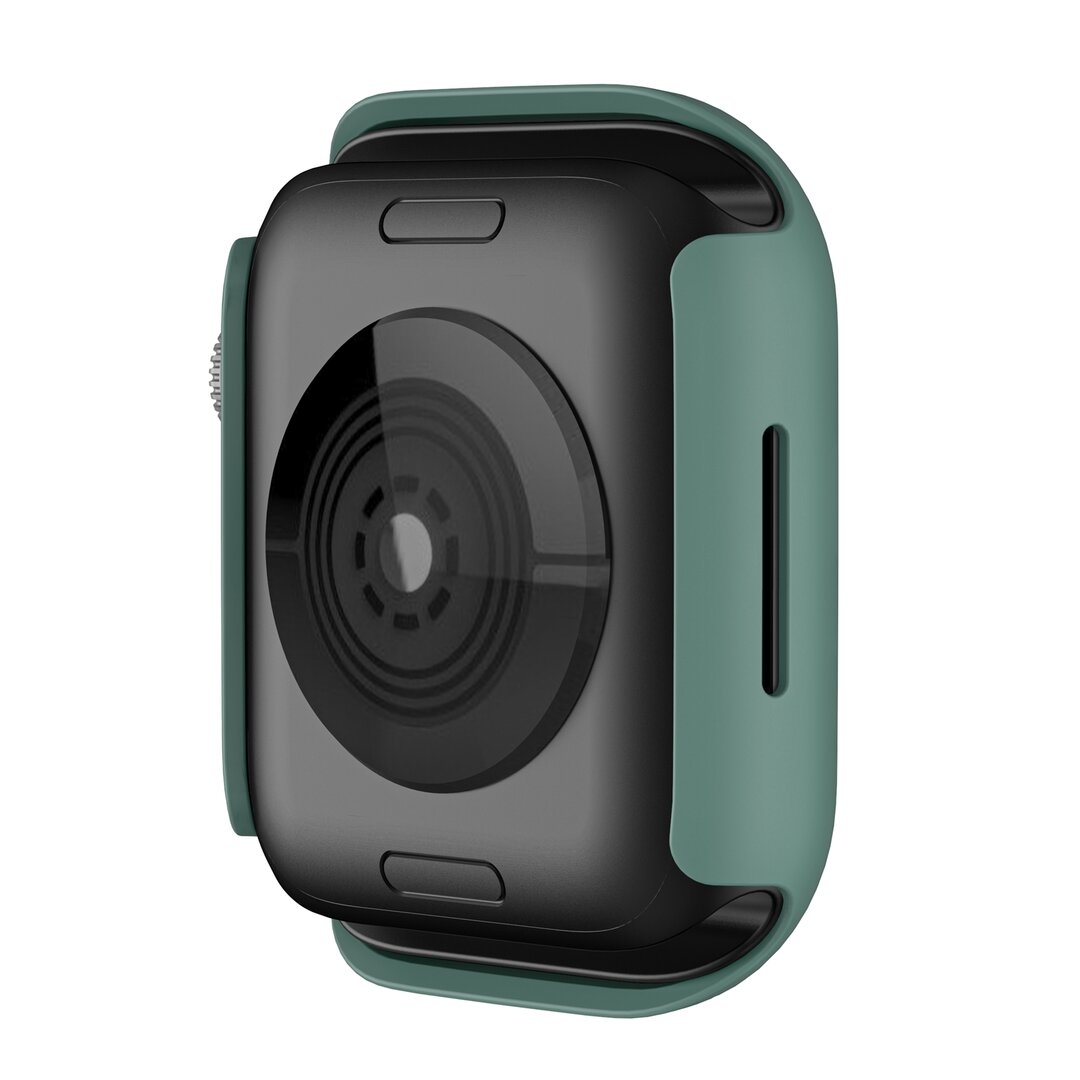 Apple Watch 41mm Hartschalengeh&auml;use (offene Vorderseite) - Gr&uuml;n - Geeignet f&uuml;r Apple Watch 41mm