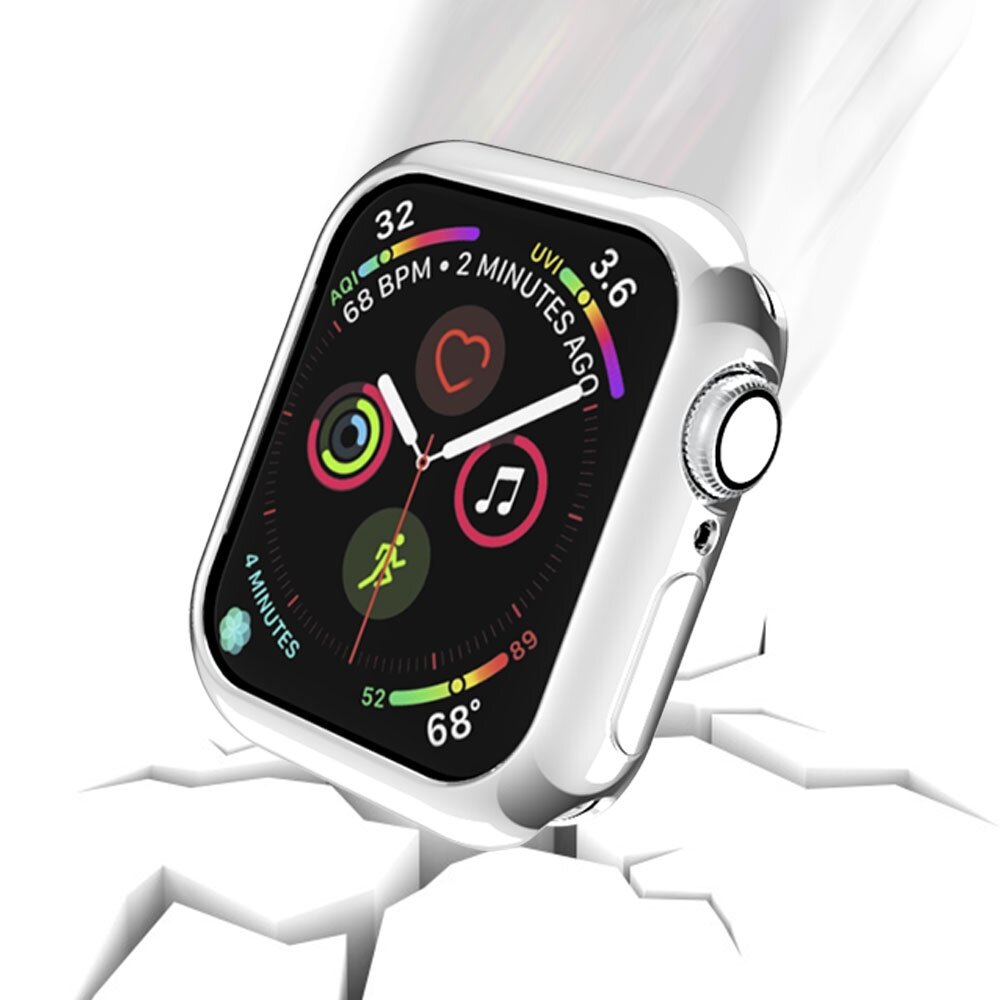 Silikongeh&auml;use 40mm - Silber - Geeignet f&uuml;r Apple Watch 40mm