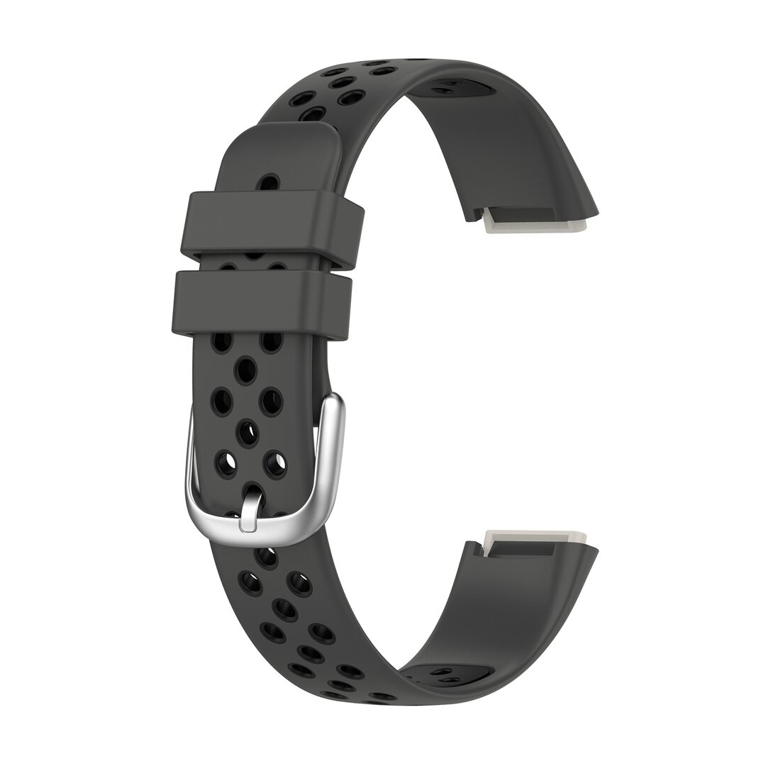 Fitbit Luxe - Silikon-Sportband - Gr&ouml;&szlig;e: Large - Schwarz