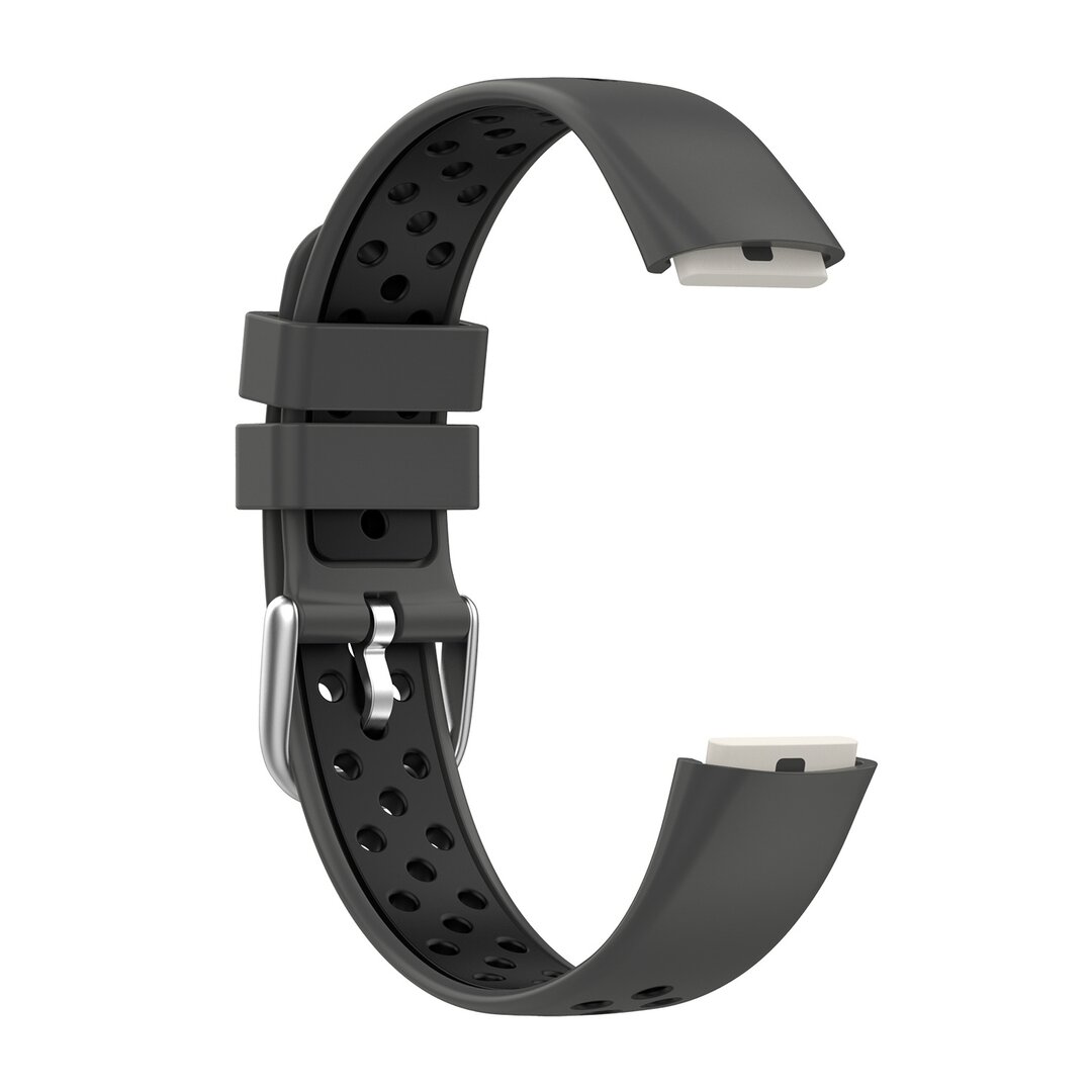 Fitbit Luxe - Silikon-Sportband - Gr&ouml;&szlig;e: Large - Schwarz