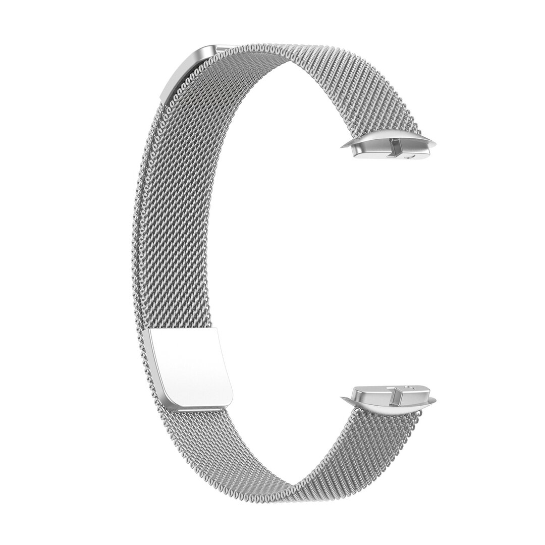 Fitbit Luxe - Milanaise Armband - Silber
