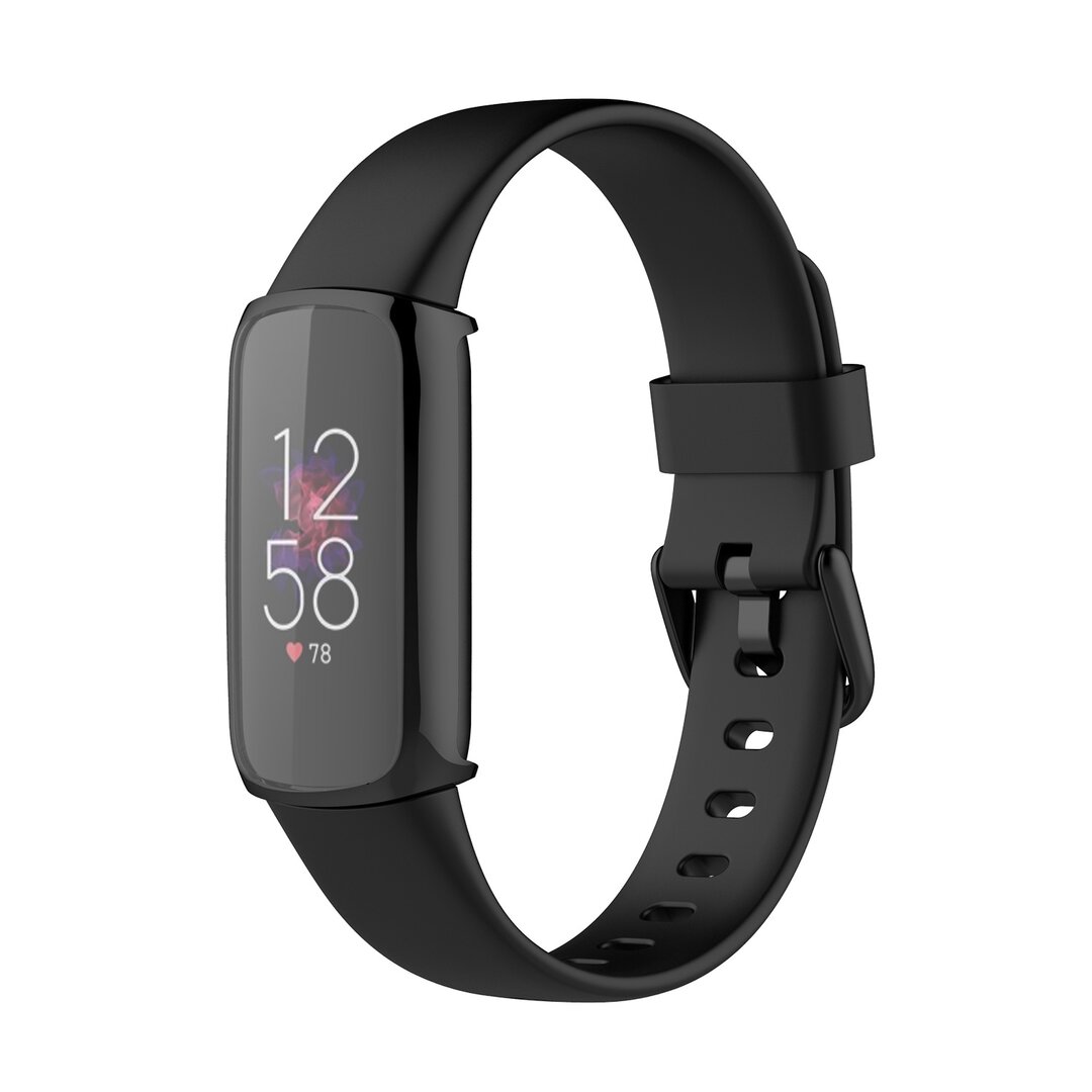 Fitbit Luxe - TPU-H&uuml;lle (vollst&auml;ndig gesch&uuml;tzt) - Schwarz