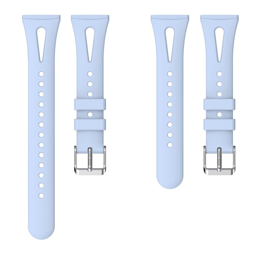 Fitbit Versa 3 &amp; 4 / Sense 1 &amp; 2 - Sportband Drop Design - Gro&szlig; - Flieder