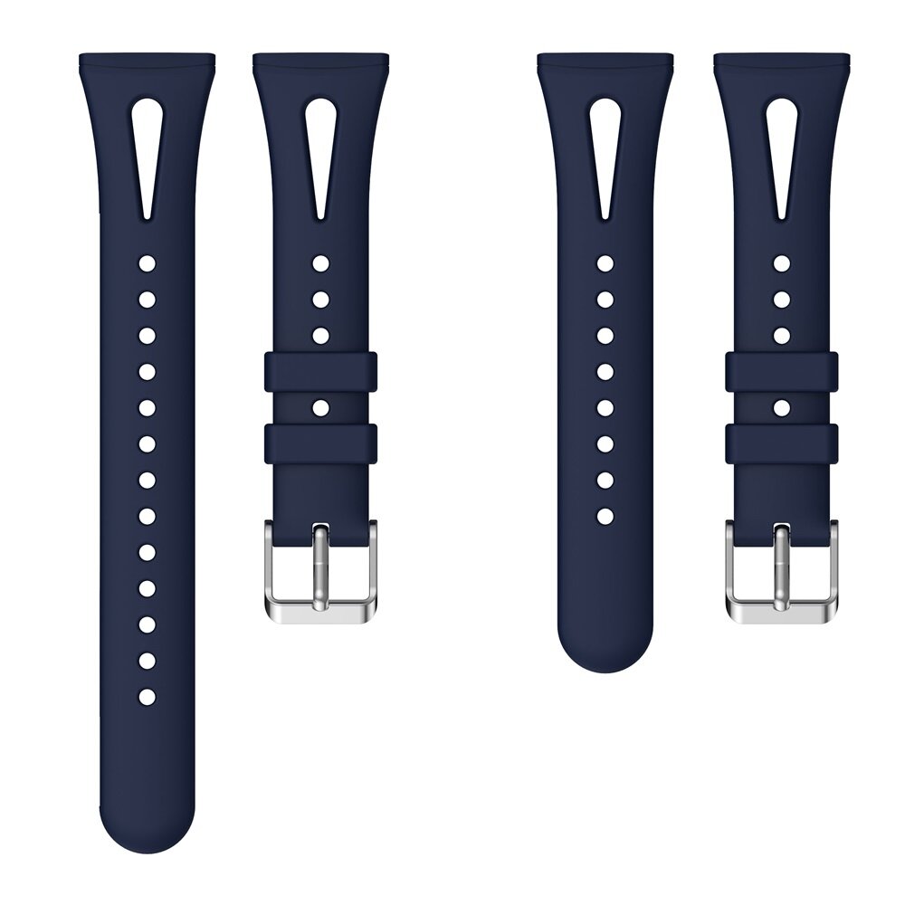 Fitbit Versa 3 &amp; 4 / Sense 1 &amp; 2 - Sportband Drop Design - Klein - Dunkelblau