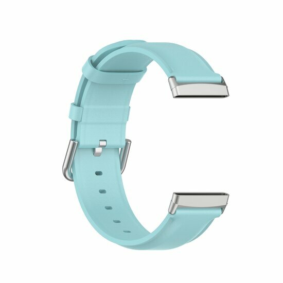 Fitbit Versa 3/4 &amp; Sense 1/2 Lederband - Hellblau