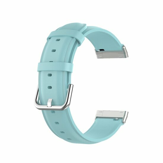Fitbit Versa 3/4 &amp; Sense 1/2 Lederband - Hellblau