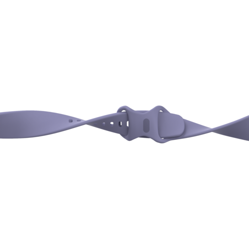 Fitbit Versa 3 &amp; 4 / Sense 1 &amp; 2 Sportarmband - Flieder - Gr&ouml;&szlig;e: M/L