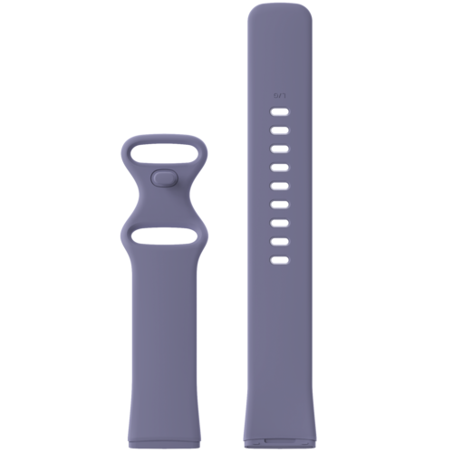 Fitbit Versa 3 &amp; 4 / Sense 1 &amp; 2 Sportarmband - Flieder - Gr&ouml;&szlig;e: M/L