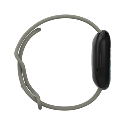 Fitbit Versa 3 &amp; 4 / Sense 1 &amp; 2 Sportarmband - Grau - Gr&ouml;&szlig;e: S/M
