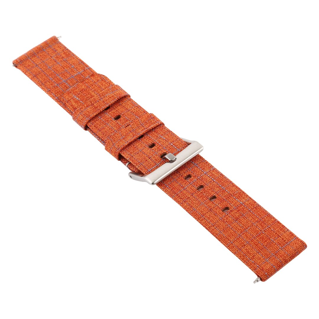 Canvas Band Fitbit Versa 1 / 2 &amp; Lite - Hell Orange