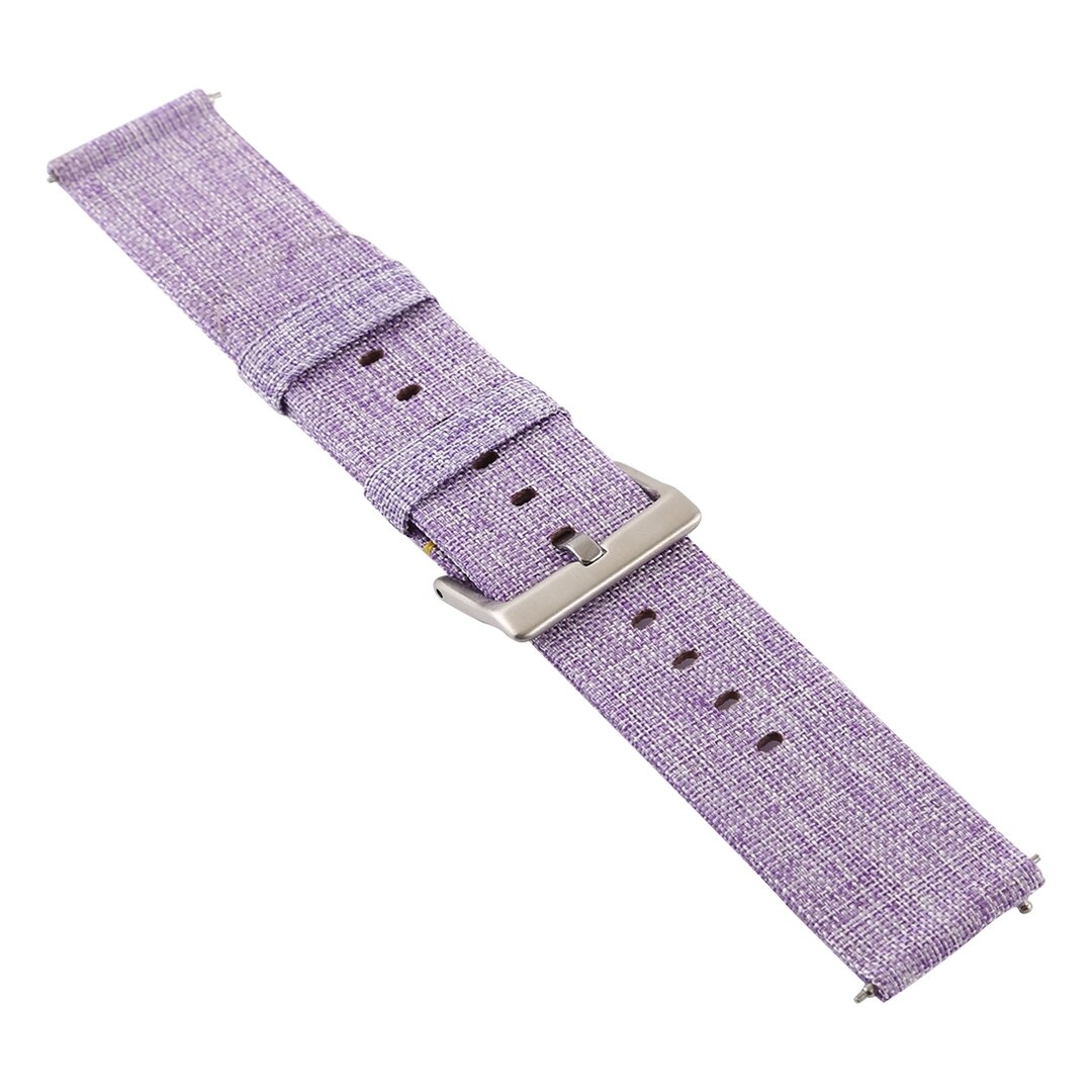 Canvas Band Fitbit Versa 1 / 2 &amp; Lite - Lila