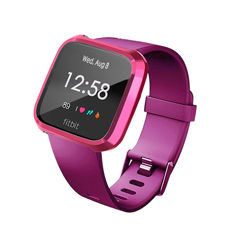 Fitbit Versa Lite Soft TPU Fall (vollst&auml;ndig gesch&uuml;tzt) - Fuschia