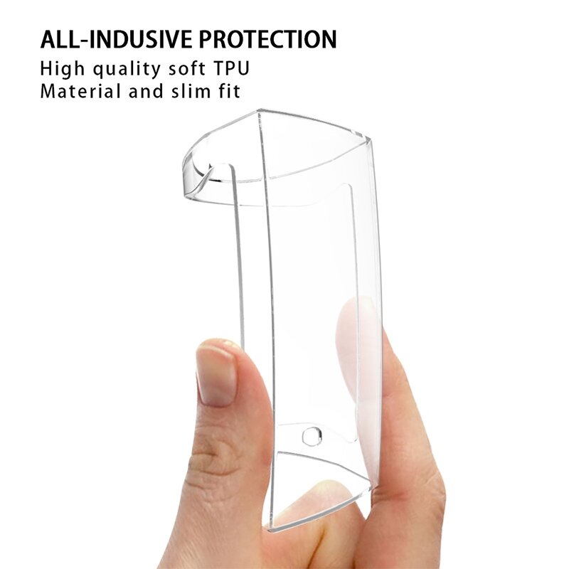 Fitbit Charge 3 &amp; 4 Tasche (vollst&auml;ndig gesch&uuml;tzt) - Transparent