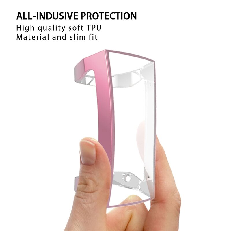 Fitbit Charge 3 &amp; 4 Tasche (vollst&auml;ndig gesch&uuml;tzt) - Pink