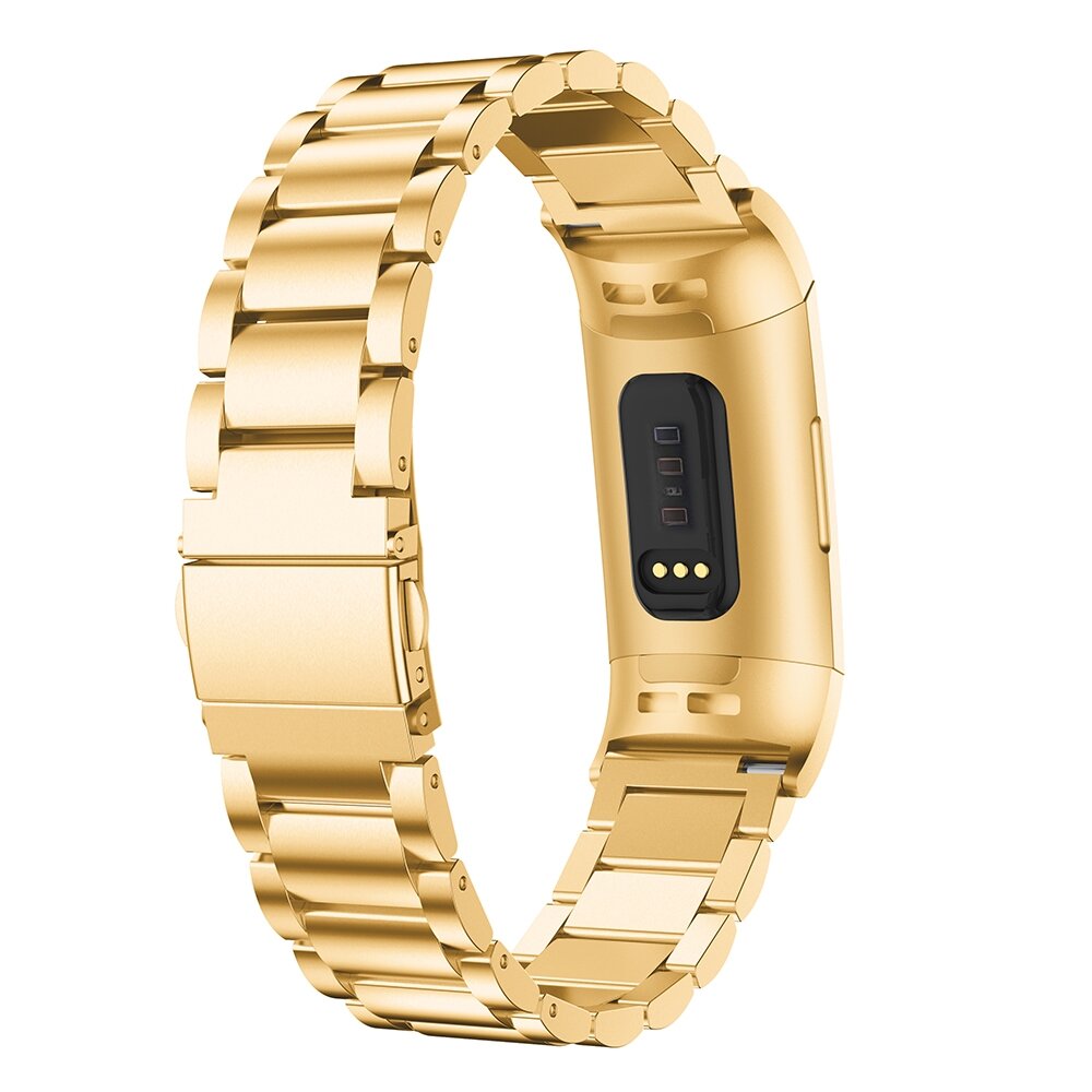 Fitbit Charge 3 &amp; 4 Metallband - Gold