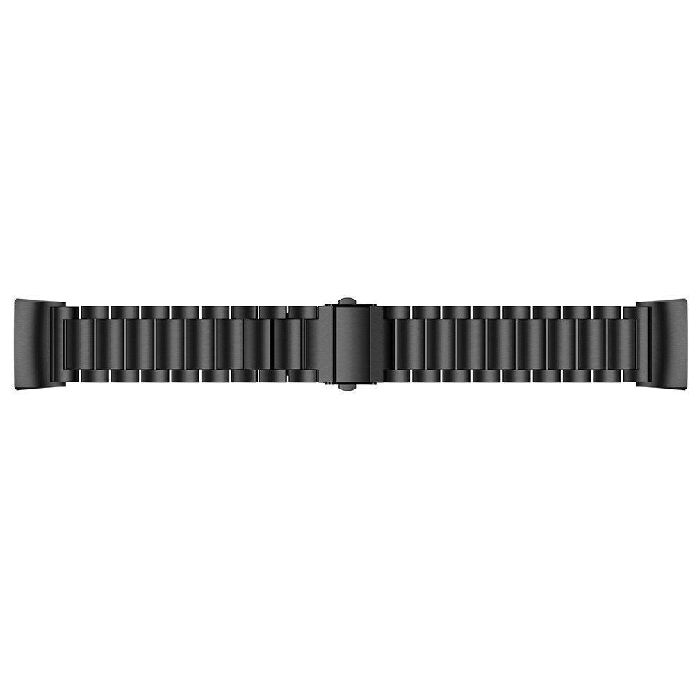 Fitbit Charge 3 &amp; 4 Metallband - Schwarz