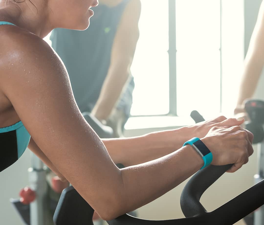 Fitbit Charge 2 Sportband - Gr&ouml;&szlig;e: Klein - Blau