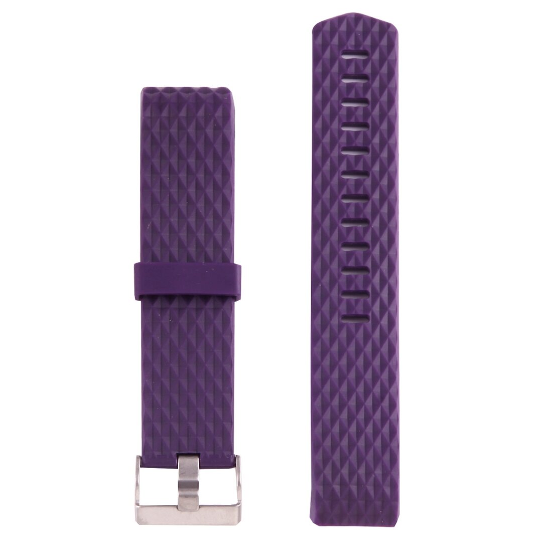 Fitbit Charge 2 Silikonband - Gr&ouml;&szlig;e: Klein - Lila