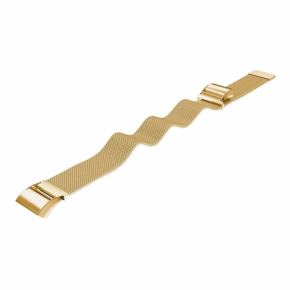 Fitbit Charge 2 milanaise Armband - Gr&ouml;&szlig;e: Klein - Gold