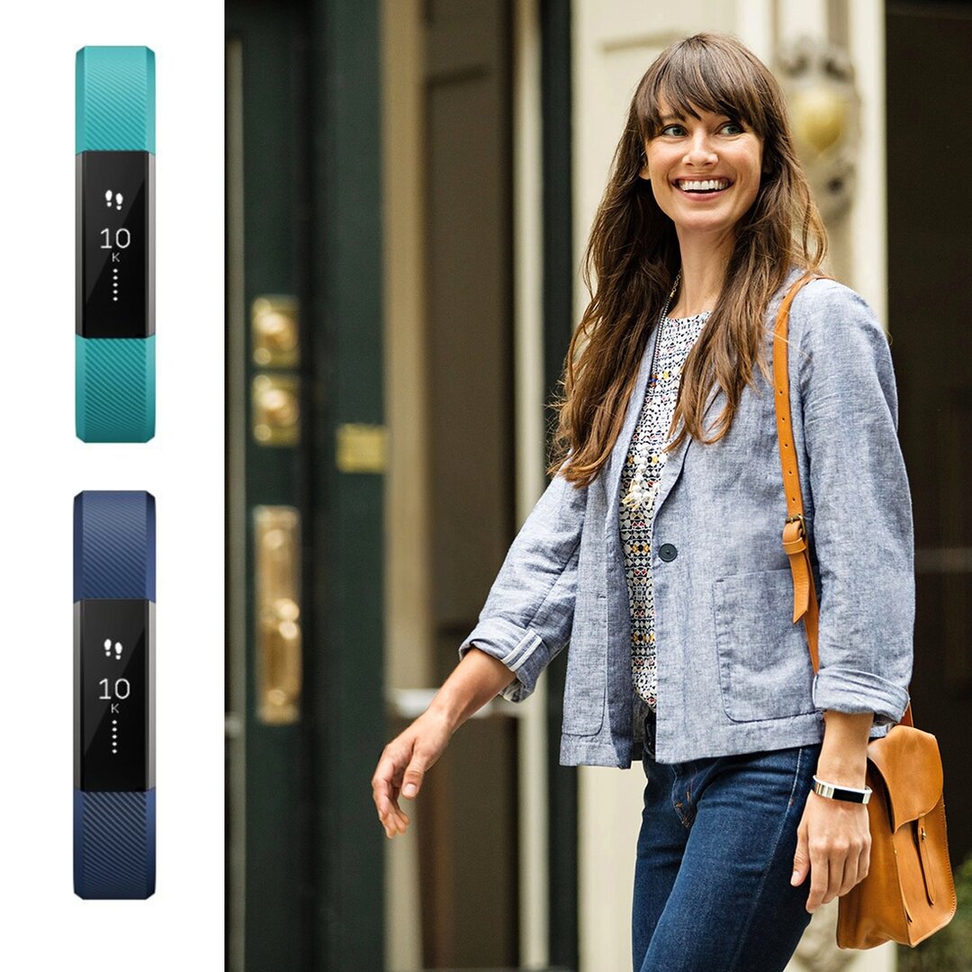 Fitbit Alta Silikonband, Gr&ouml;&szlig;e: Gro&szlig;, L&auml;nge: 22CM - Gelb