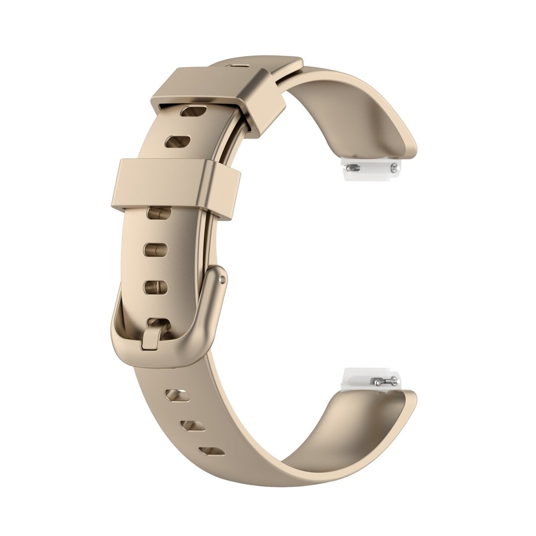 Fitbit Inspire 2 &amp; Ace 3 - Sportarmband mit Schnalle - Gr&ouml;&szlig;e: Large - Champagner Gold