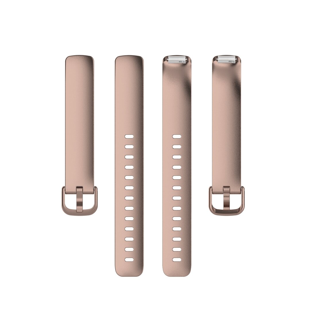 Fitbit Inspire 2 &amp; Ace 3 - Sportarmband mit Schnalle - Gr&ouml;&szlig;e: Large - Ros&eacute;gold