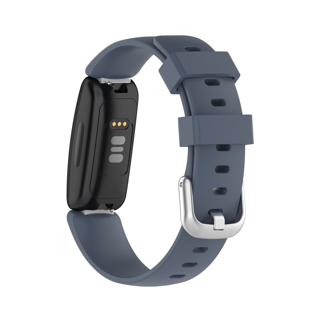Fitbit Inspire 2 &amp; Ace 3 - Sportarmband mit Schnalle - Gr&ouml;&szlig;e: Klein - Grau