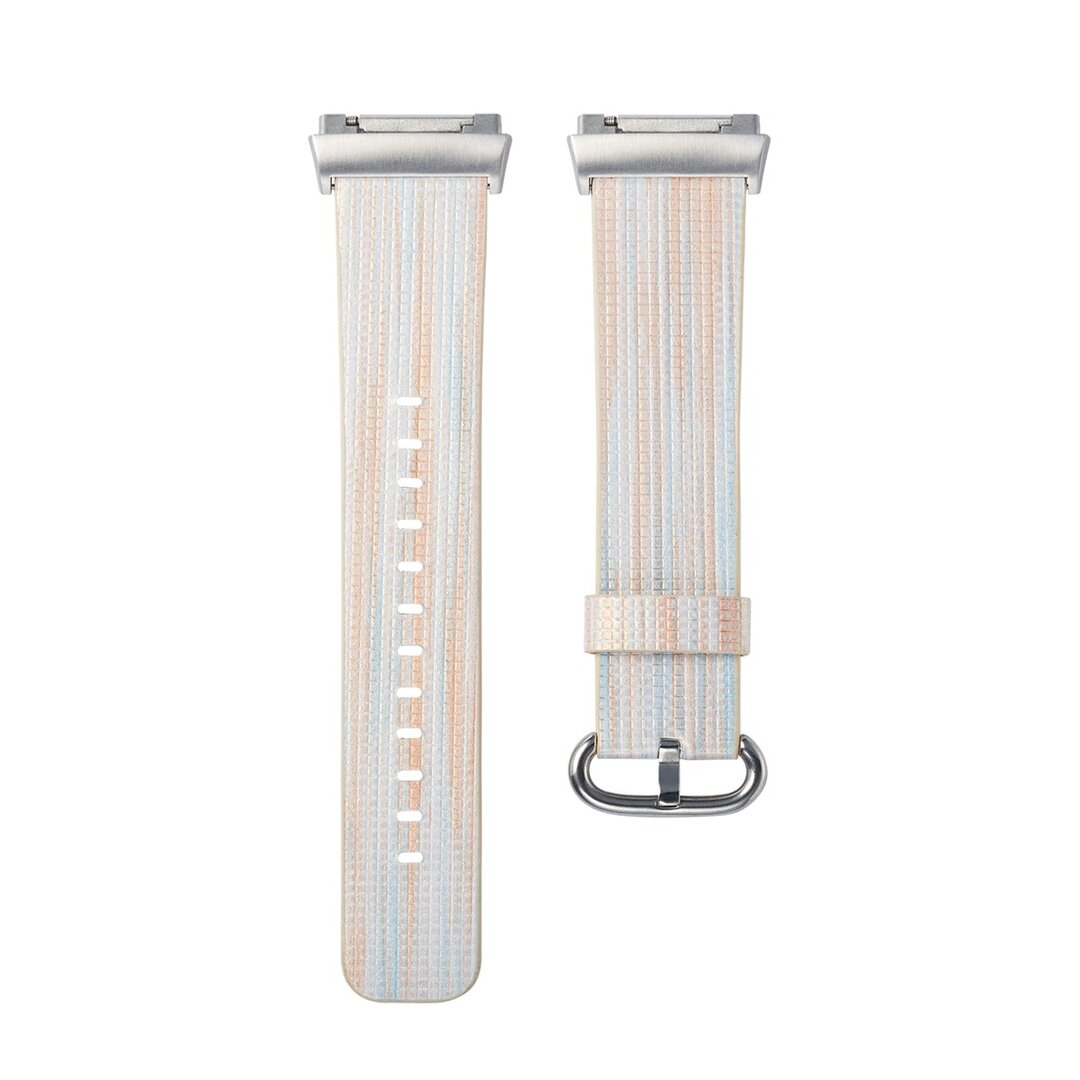 Fitbit Ionic TPU-Armband - Lachs / Wei&szlig;