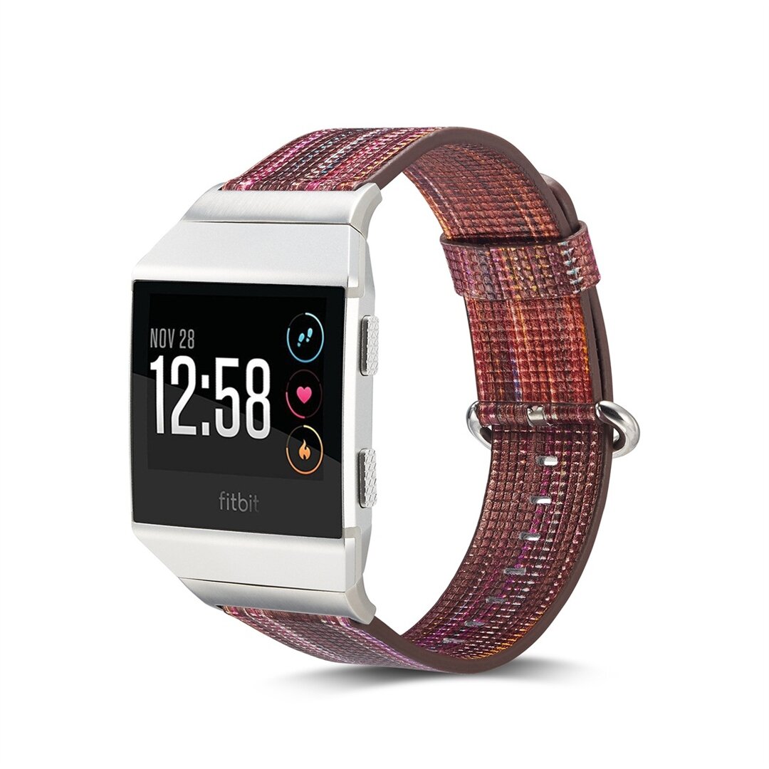 Fitbit Ionic TPU Armband - Bordeaux / Braun