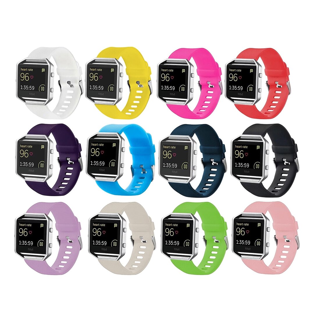 FitBit Blaze Sportarmband / Silikon nur f&uuml;r Fitbit Blaze - Lila